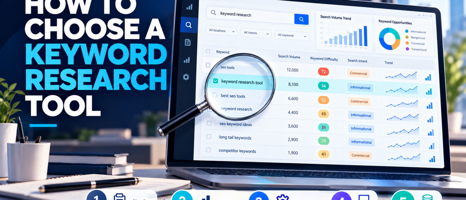 How to Choose a Keyword Research Tool: 5 Steps to Finding the Right Fit