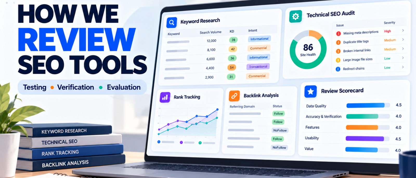 How We Review SEO Tools: Our Testing and Evaluation Framework