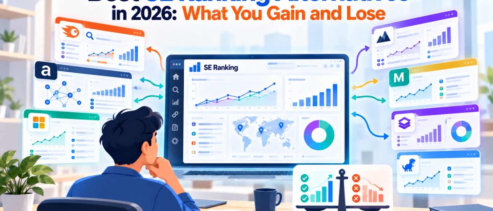 Best SE Ranking Alternatives in 2026: What You Gain and Lose