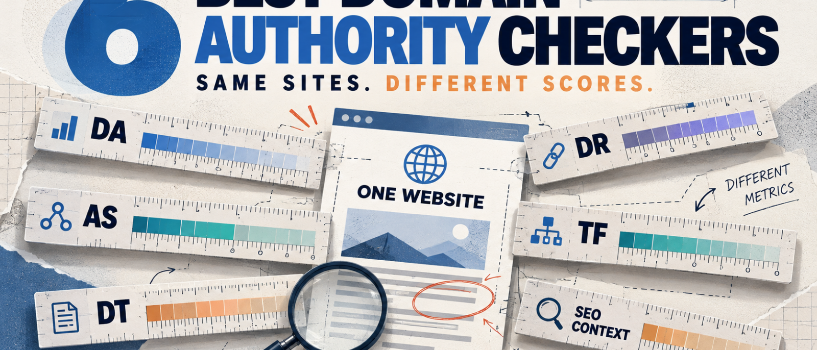 6 Best Domain Authority Checkers in 2026: Same Sites, Different Scores