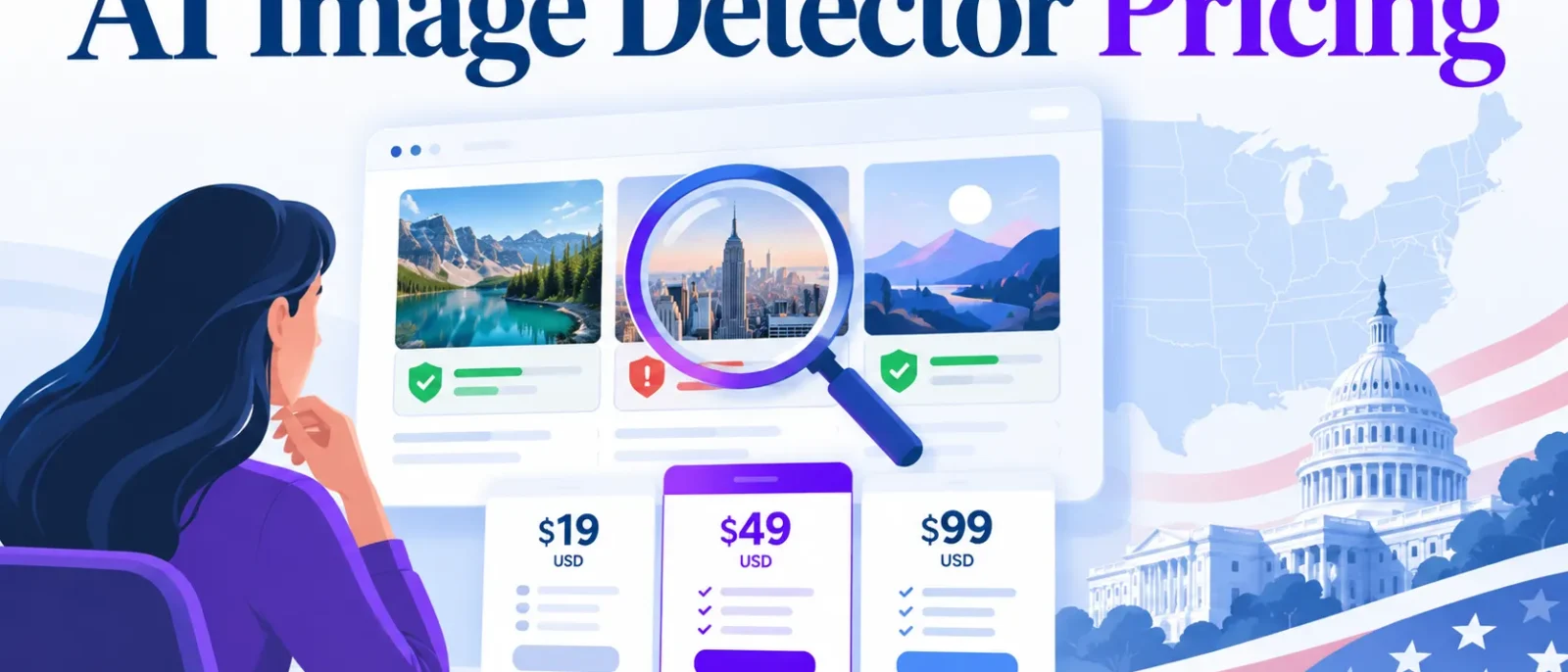 AI Image Detector Pricing: Free Tier vs Paid Plans Explained