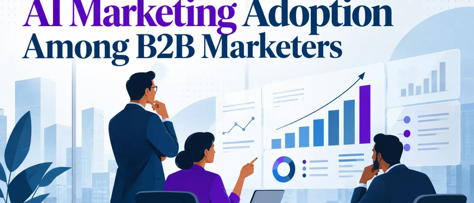 State of AI Marketing Adoption Among B2B Marketers: Data Roundup