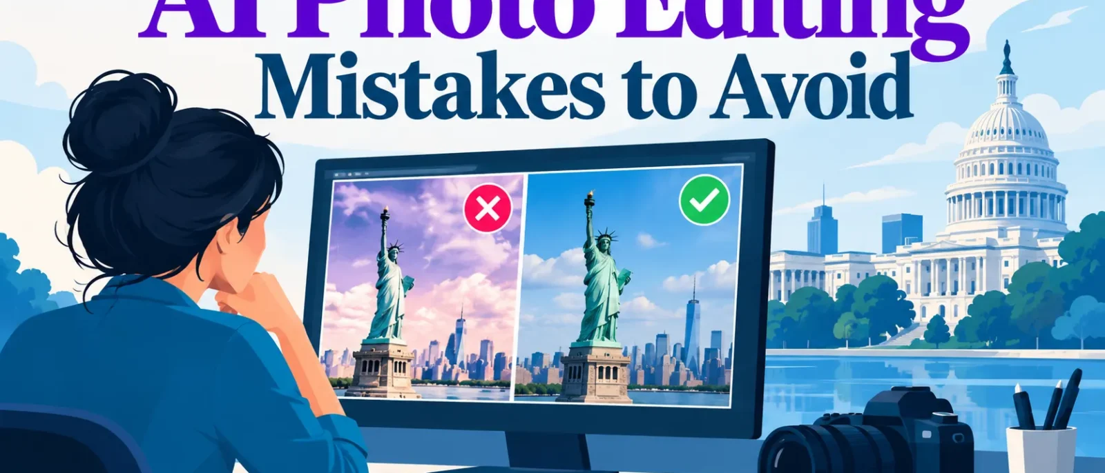 AI Photo Editing Mistakes to Avoid: Common Artefacts and When to Fix Them by Hand