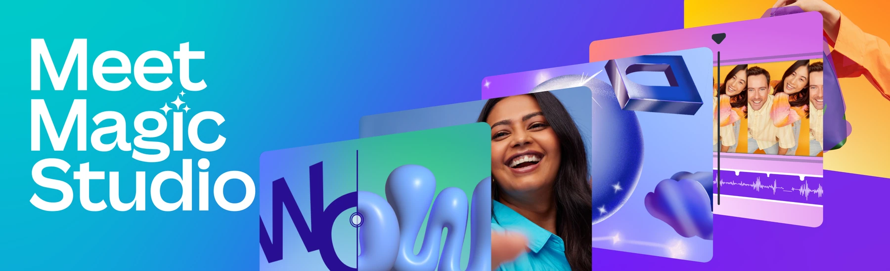 Official Canva Magic Studio visual representing AI-assisted design, image and video creation tools