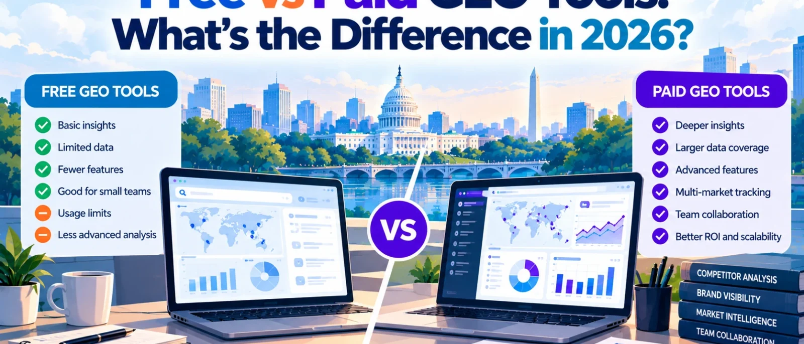 Free vs Paid GEO Tools: What’s the Difference in 2026?