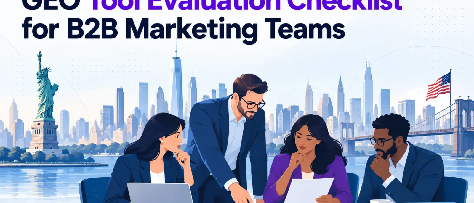 GEO Tool Evaluation Checklist for B2B Marketing Teams: How to Choose a GEO Tool