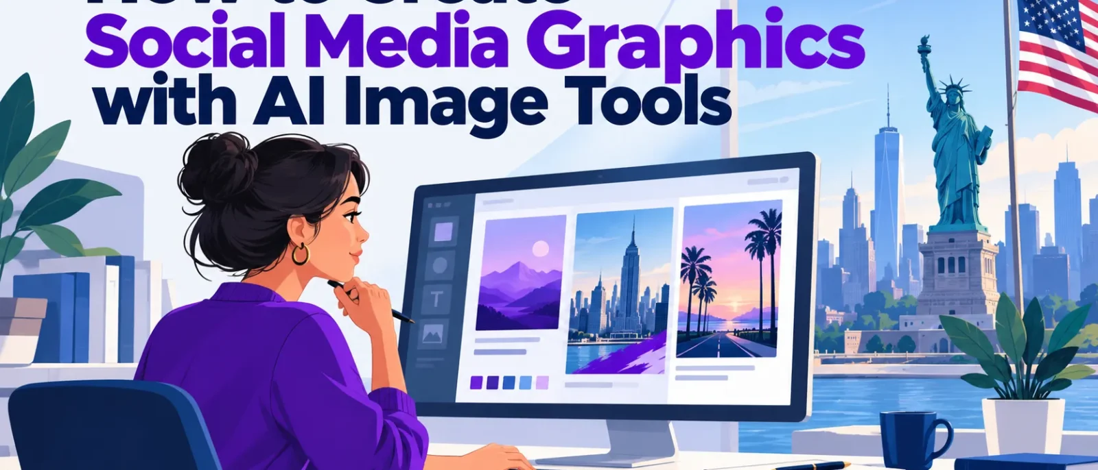How to Create Social Media Graphics with AI Image Tools: An AI Image Generator for Social Media Guide