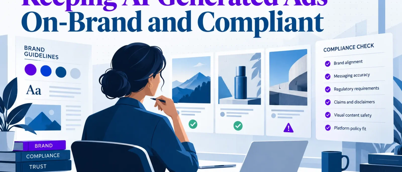 Keeping AI-Generated Ads On-Brand and Compliant: A Practical Workflow for Brand Voice and Ad Compliance